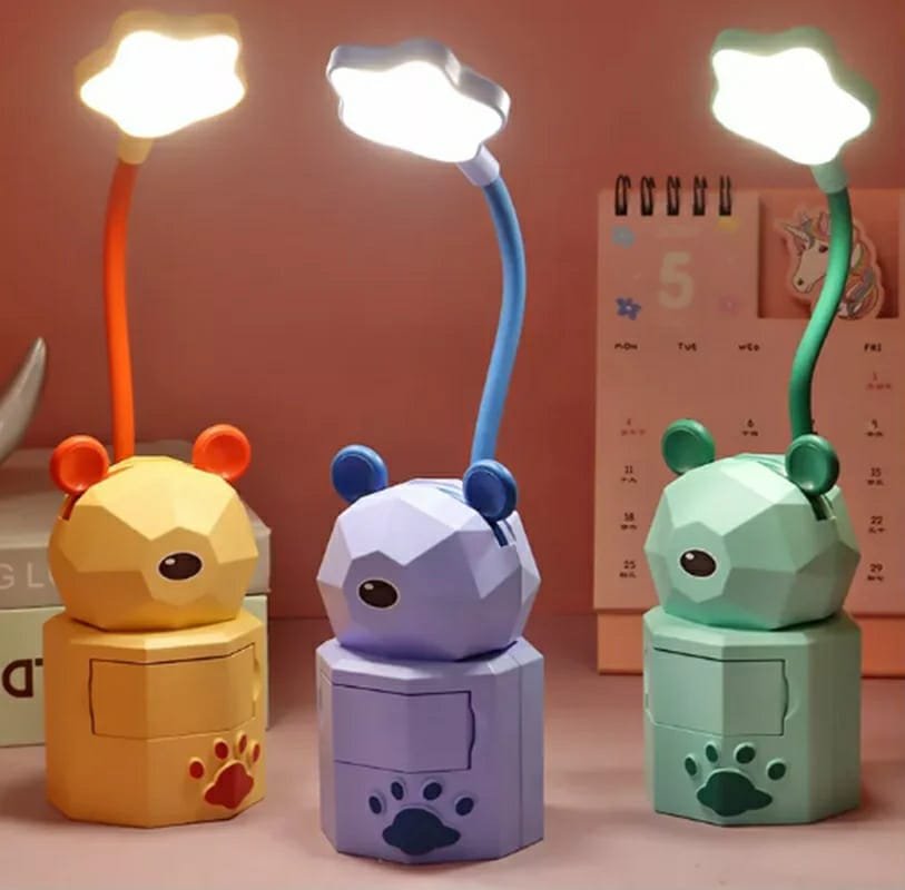 Cute LED Animal Night Lamp – Kids Table Lamp